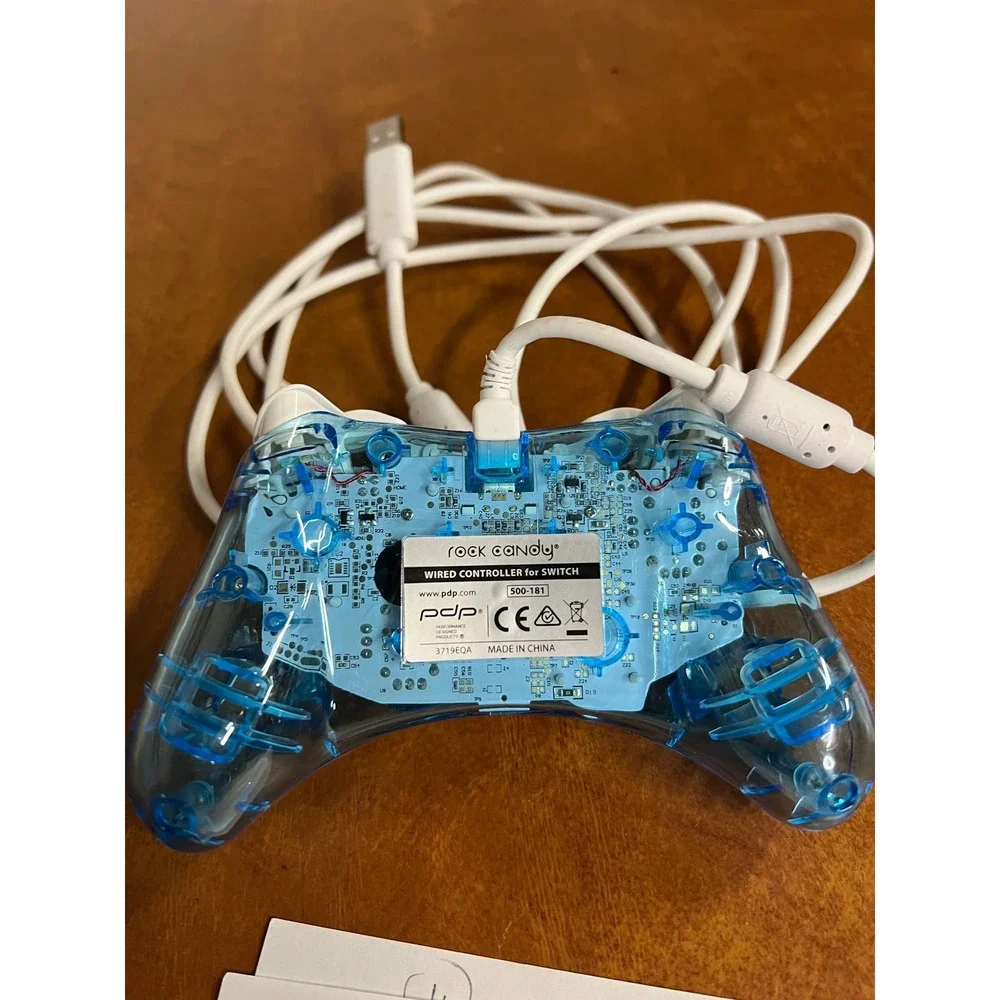 Nintendo Switch Controller - Rock Candy Blue - Wired 500-181